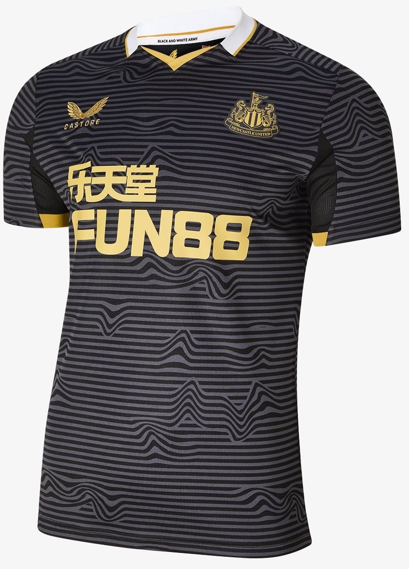 Camisa II Newcastle United 2021 2022 Castore oficial